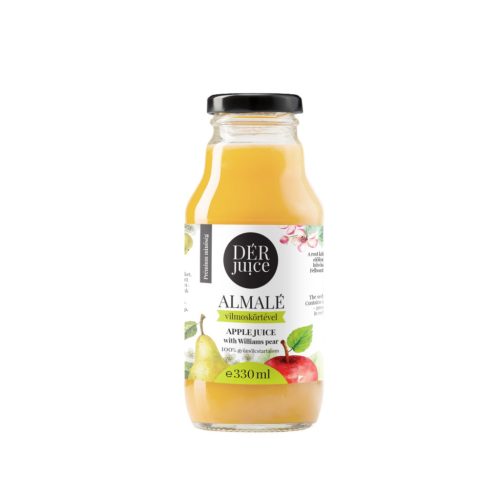 DÉR Juice Almalé Vilmoskörtével 70-30% 0,33l