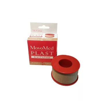  [MP-COT2.5] MovoMed Plast Ragtapasz Pamut sebészeti klasszikus 5mx2.5cm
