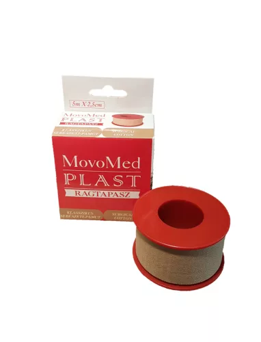 [MP-COT2.5] MovoMed Plast Ragtapasz Pamut sebészeti klasszikus 5mx2.5cm