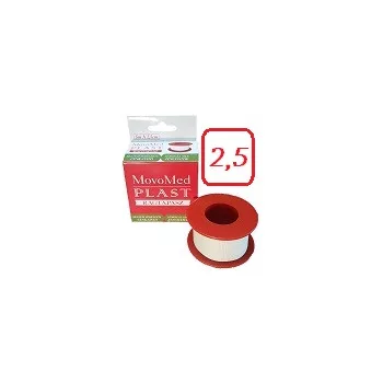   [MP-SILK2.5] MovoMed Plast Ragtapasz SELYEM Sebészeti Cink-oxid 5mx2.5cm