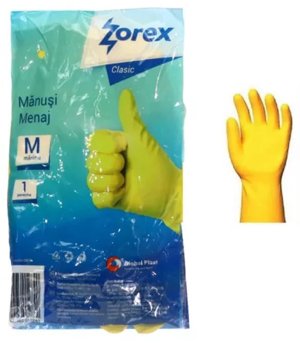 Gumikesztyű Zorex M-es (12/gy_144/#)