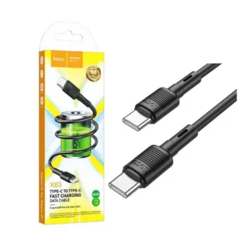 Hoco X83 USB-C - USB-C PD 3A 60W kábel fekete