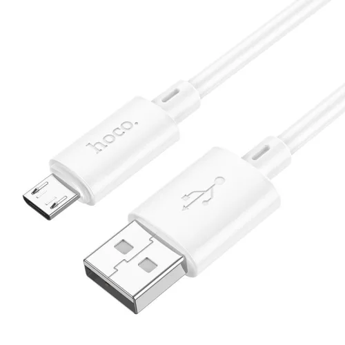 HOCO X88 kábel USB A - Micro USB 2,4A 1 m fehér