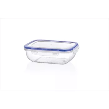   Tároló Doboz Szögletes Patentzár 900ml K313 (6/#_1500/rkl)