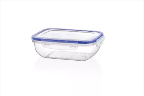 Tároló Doboz Szögletes Patentzár 900ml K313 (6/#_1500/rkl)
