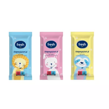 FRESH frissítő kendő happyworld 15db