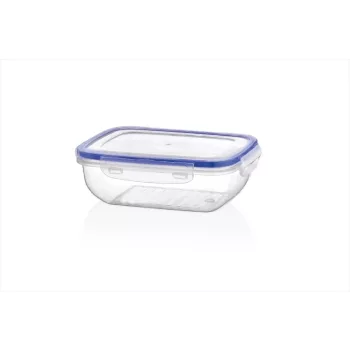   Tároló Doboz Szögletes Patentzár 1400ml K314 (6/#_864/rkl)