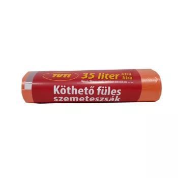   TUTI köthető füles szemeteszsák 35liter 20db/roll, 30roll/gyűjtő